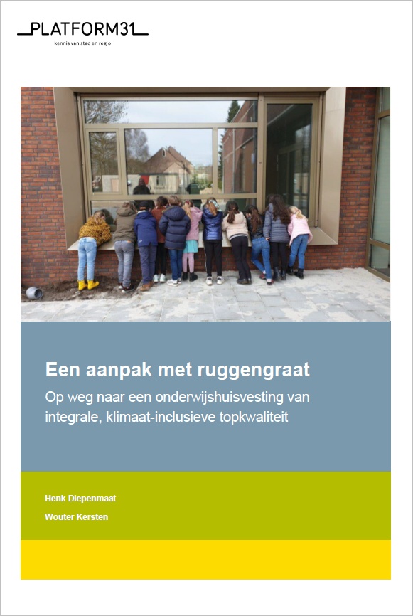 Cover rapport 'Een aanpak met Ruggengraat'